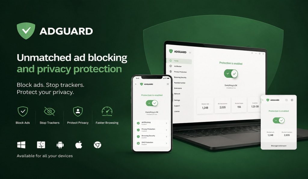 AdGuard APK v4.0.826 + MOD (Premium Unlocked)
