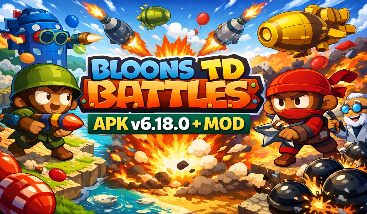 Bloons TD Battles APK v6.18.0 + MOD (Unlimited Medallions)