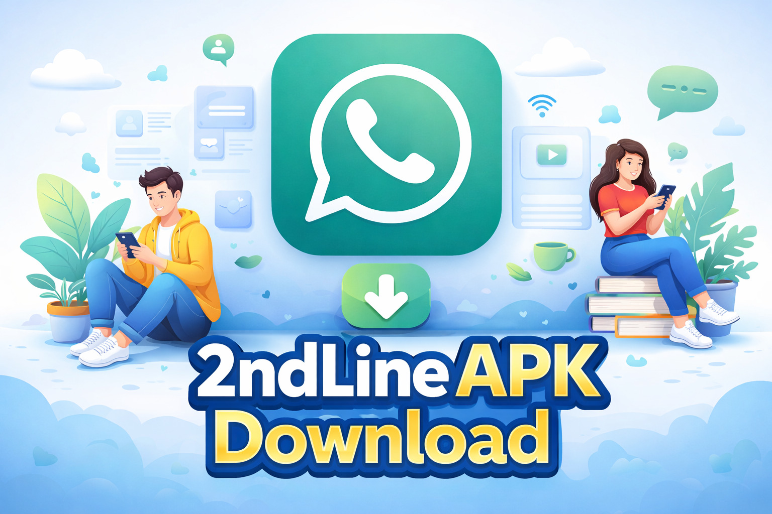 2nd Line APK Download For PC