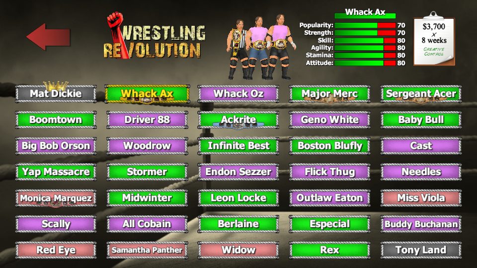 Wrestling Empire MOD APK v1.6.4