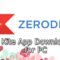 Zerodha Kite App Download For PC