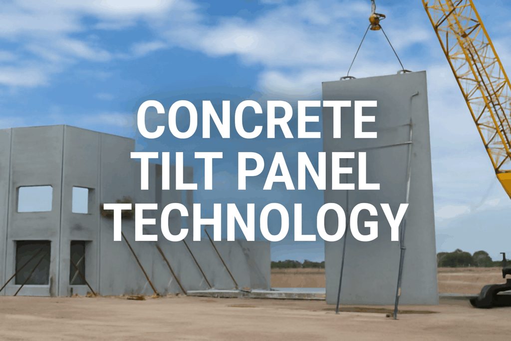 Revolutionizing Commercial Builds with Concrete Tilt Panel Technology