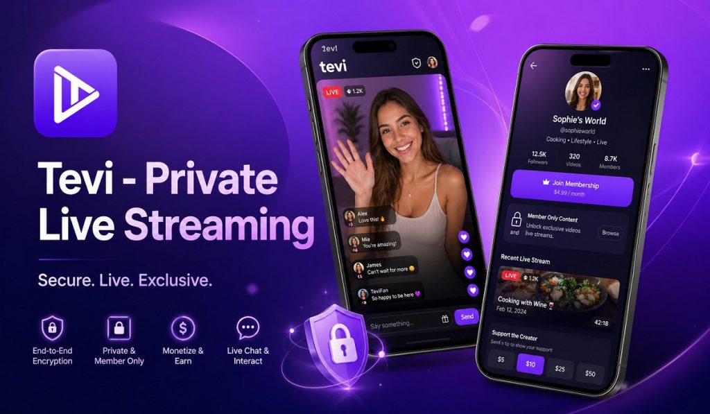 Tevi - Private Live Streaming APK Download For Android