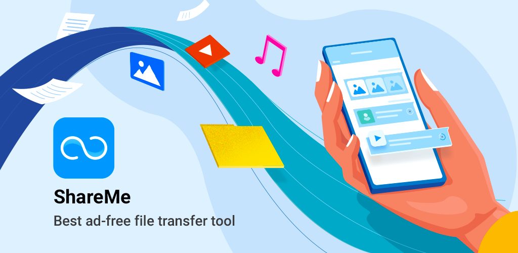 ShareMe - 1 file sharing data transfer app APK Download For Android
