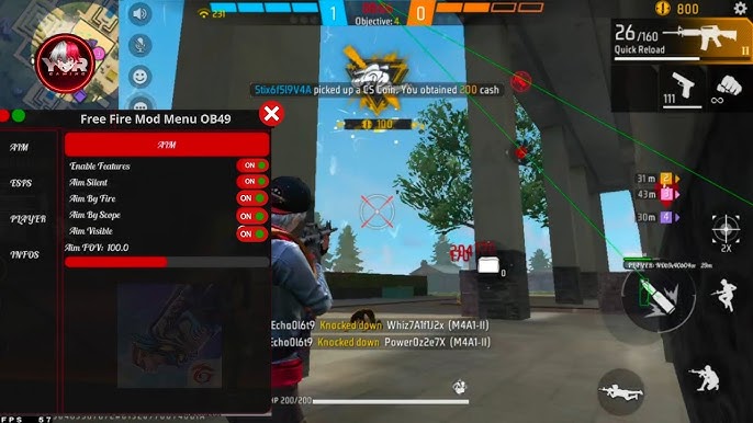 Free Fire Hack Mod Apk Unlimited Diamonds Download