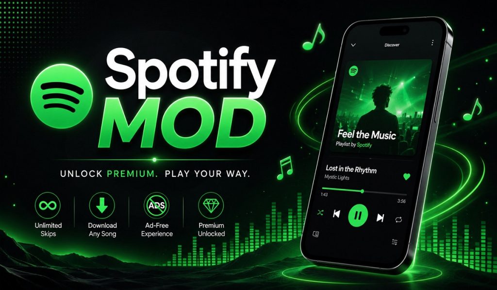 Spotify MOD APK For PC