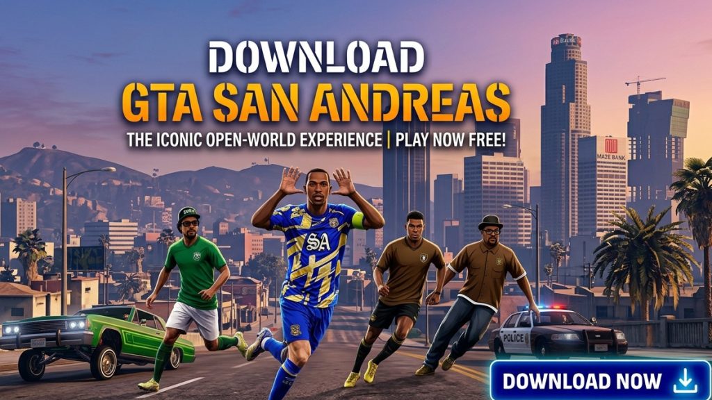 Download GTA SA APK Mod For Android