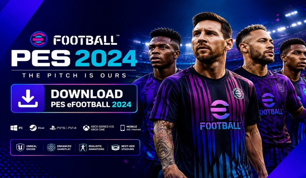 Download PES eFootball 2024 APK For Android