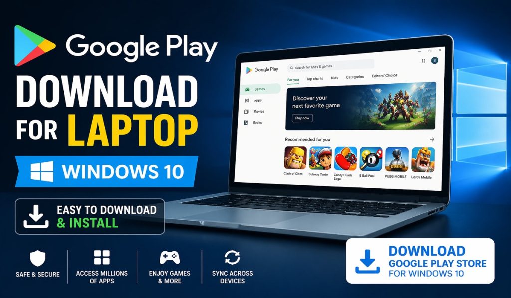 Google Play Store Download For Laptop Windows 10