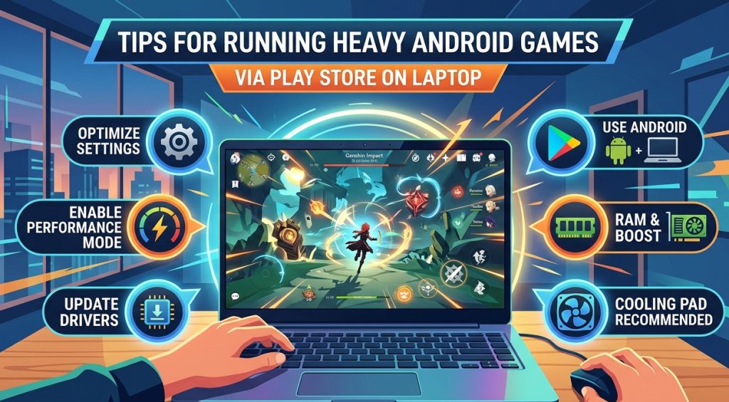 Tips for Running Heavy Android Games via Play Store on Laptop