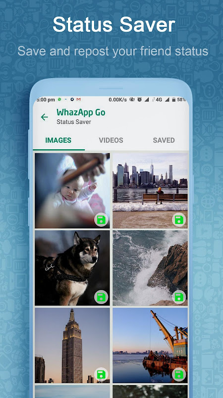 Download WhazAppGo - Status Saver Chat Tool