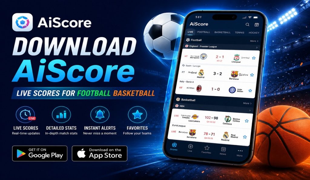 Download AiScore - Live Scores for Football Basketball APK