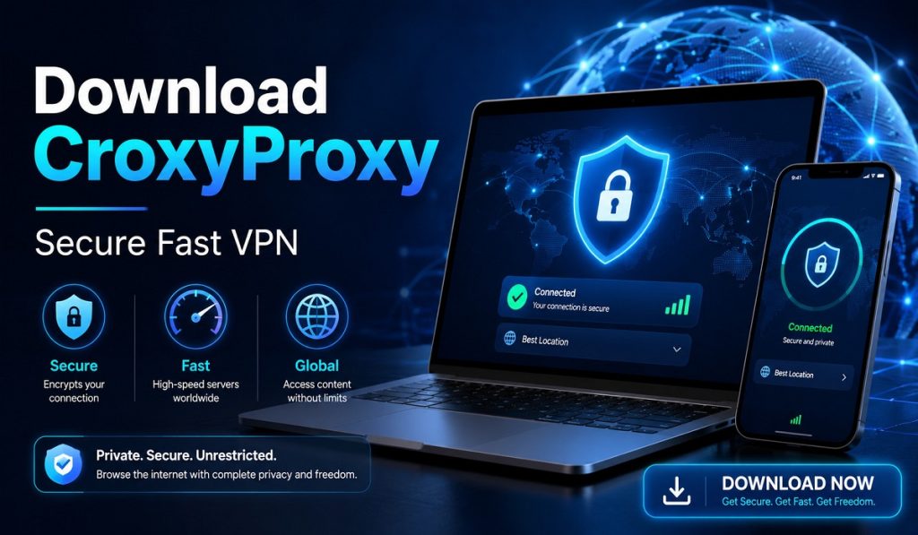 Download CroxyProxy Secure Fast VPN APK For Android