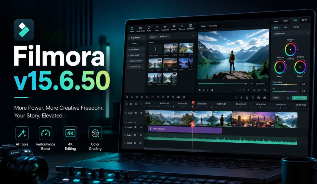 Download Filmora v15.6.50 MOD APK (Pro Unlocked)