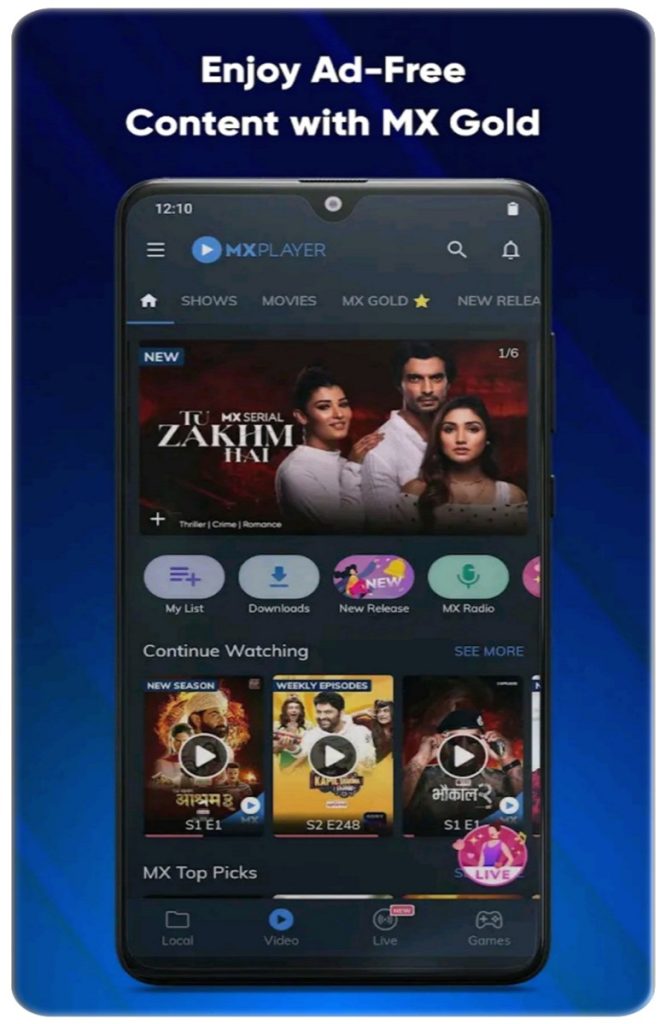 Download MX Player v3.0.12 MOD