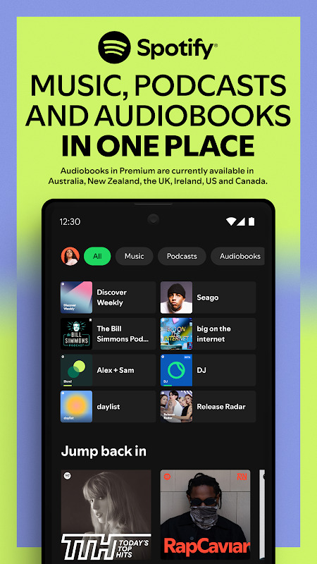 Download Spotify Premium v9.1.64.1676 MOD APK