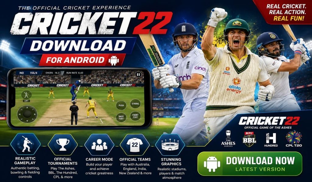 Cricket 22 Download For Android