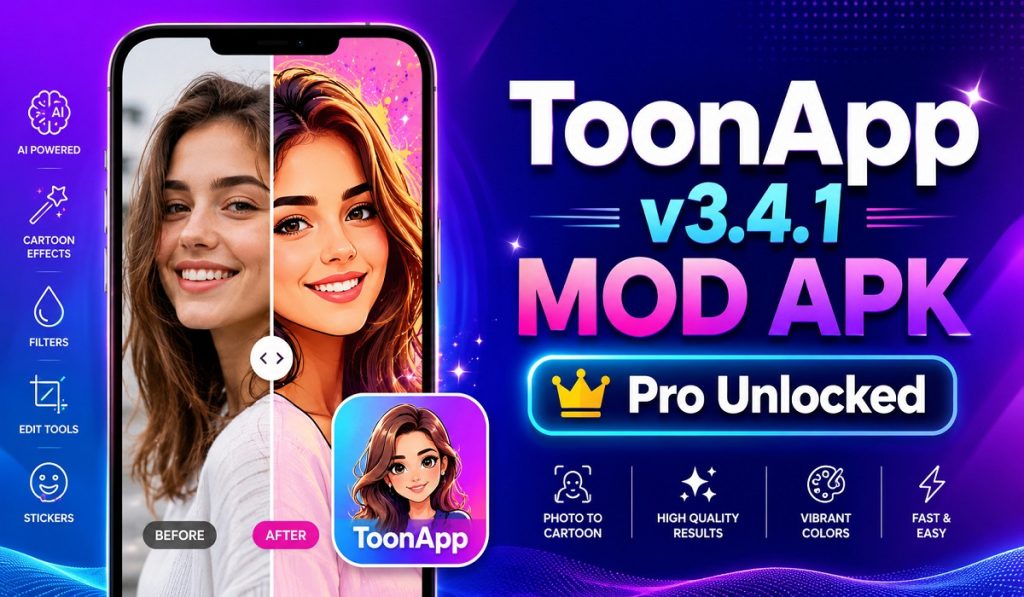 Download ToonApp v3.4.1 MOD APK (Pro Unlocked)